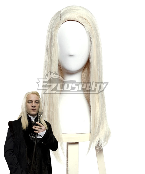 Harry Potter Lucius Malfoy Light Golden Cosplay Wig