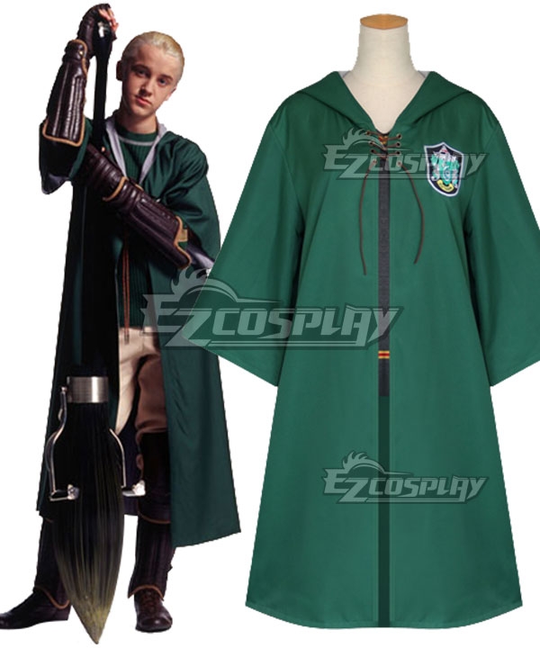 

Harry Potter Quidditch Robes Green Cosplay Costume