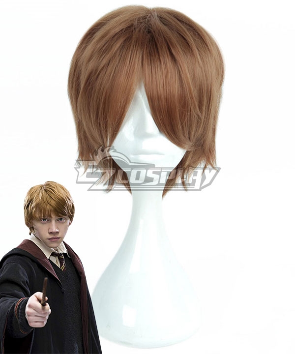 Harry Potter Ronald Billius Weasley Brown Cosplay Wig