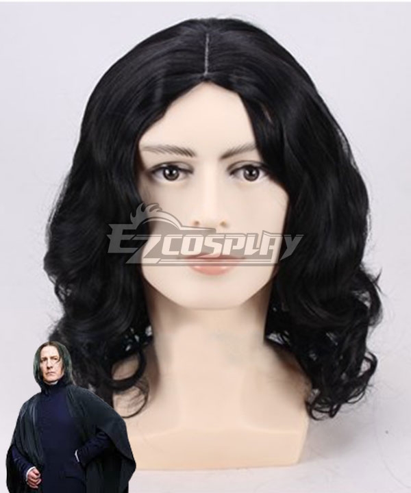 Harry Potter Severus Snape Black Cosplay Wig