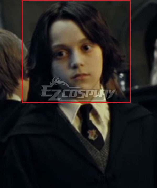 Harry Potter Young Severus Snape Black Cosplay Wig