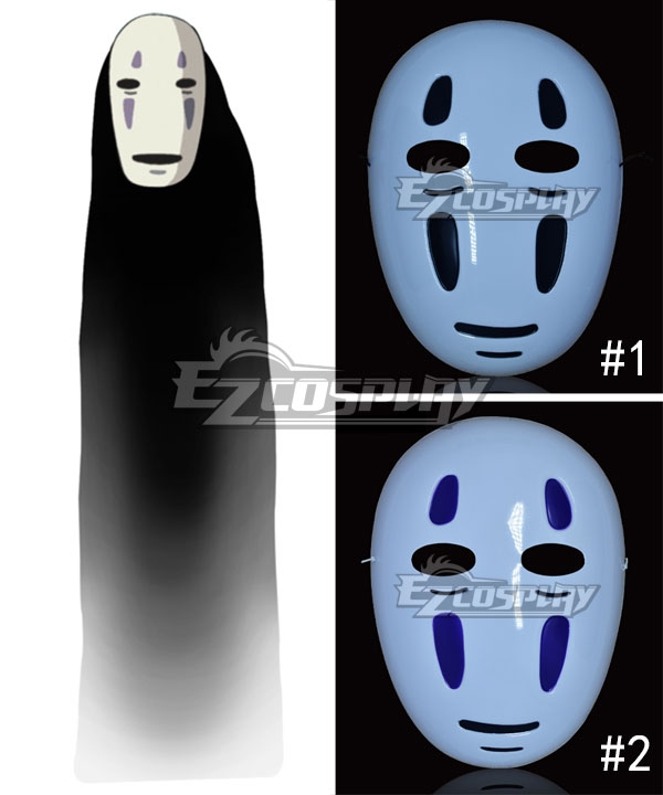 

Hayao Miyazaki Spirited Away No-Face No Face KaonashiHalloween Mask Cosplay Accessory Prop