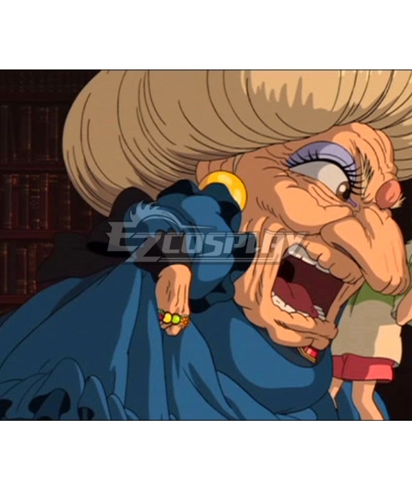

Hayao Miyazaki Spirited Away Yubaba Cosplay Costume