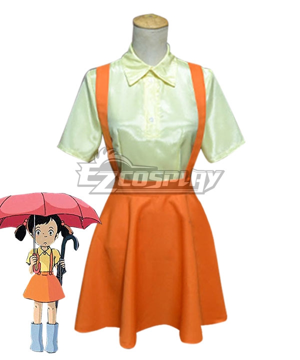 

Hayao Miyazaki Tonari no Totoro My Neighbor Totoro Satsuki Kusakabe Cosplay Costume