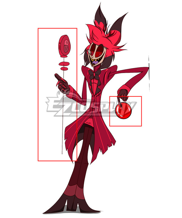 

Hazbin Hotel Alastor Staff and Ball Cosplay Weapon Prop