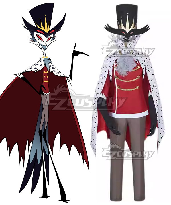 Hazbin Hotel Helluva Boss Stolas Cosplay Costume