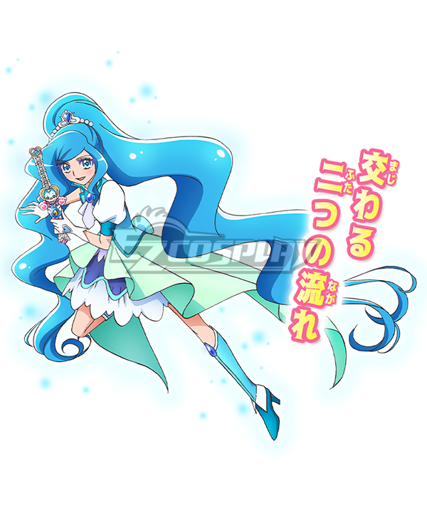 Healin' Good Precure  Healin' Good Pretty Cure Cure Fontaine Cospaly Costume