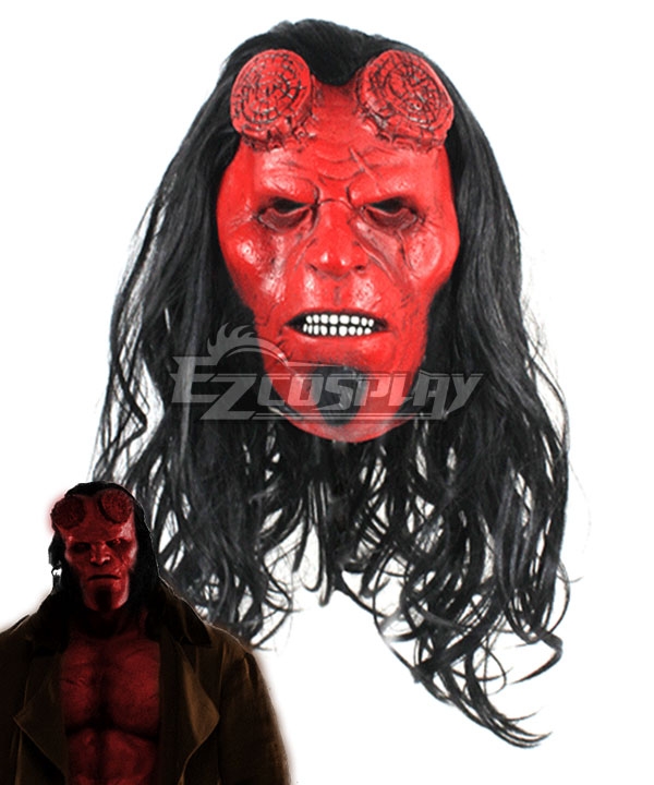 Hellboy: Rise of the Blood Queen Hellboy Anung Un Rama Mask Cosplay Accessory Prop 