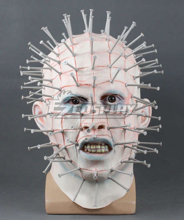 Hellraiser Pinhead Halloween Mask Cosplay Accessory Prop