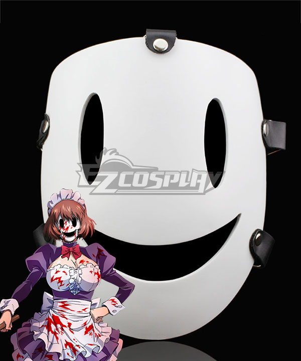 Tenkuu Shinpan Sniper Mask White Grim Reaper Makoto Yuuka Mask Cosplay Accessory Prop