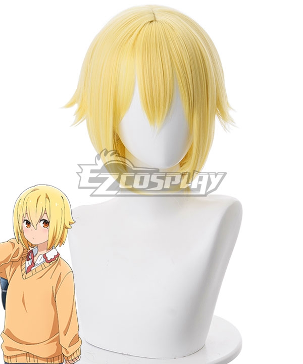 Hitori Bocchi no Marumaru Seikatsu Nako Sunao Golden Cosplay Wig - 488B