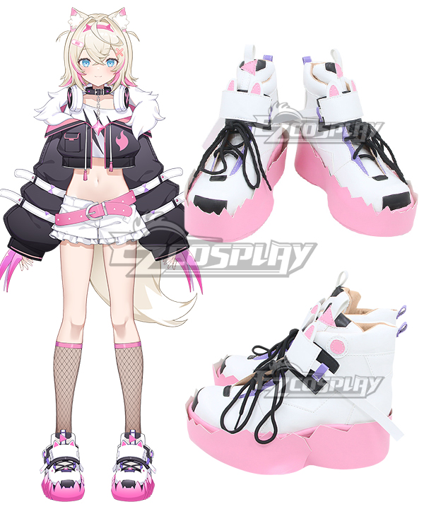 Hololive english 3rd gen holoadvent  Mococo Abyssgard Cosplay Shoes