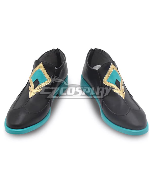 Honkai: Star Rail Aventurine Black Cosplay Shoes