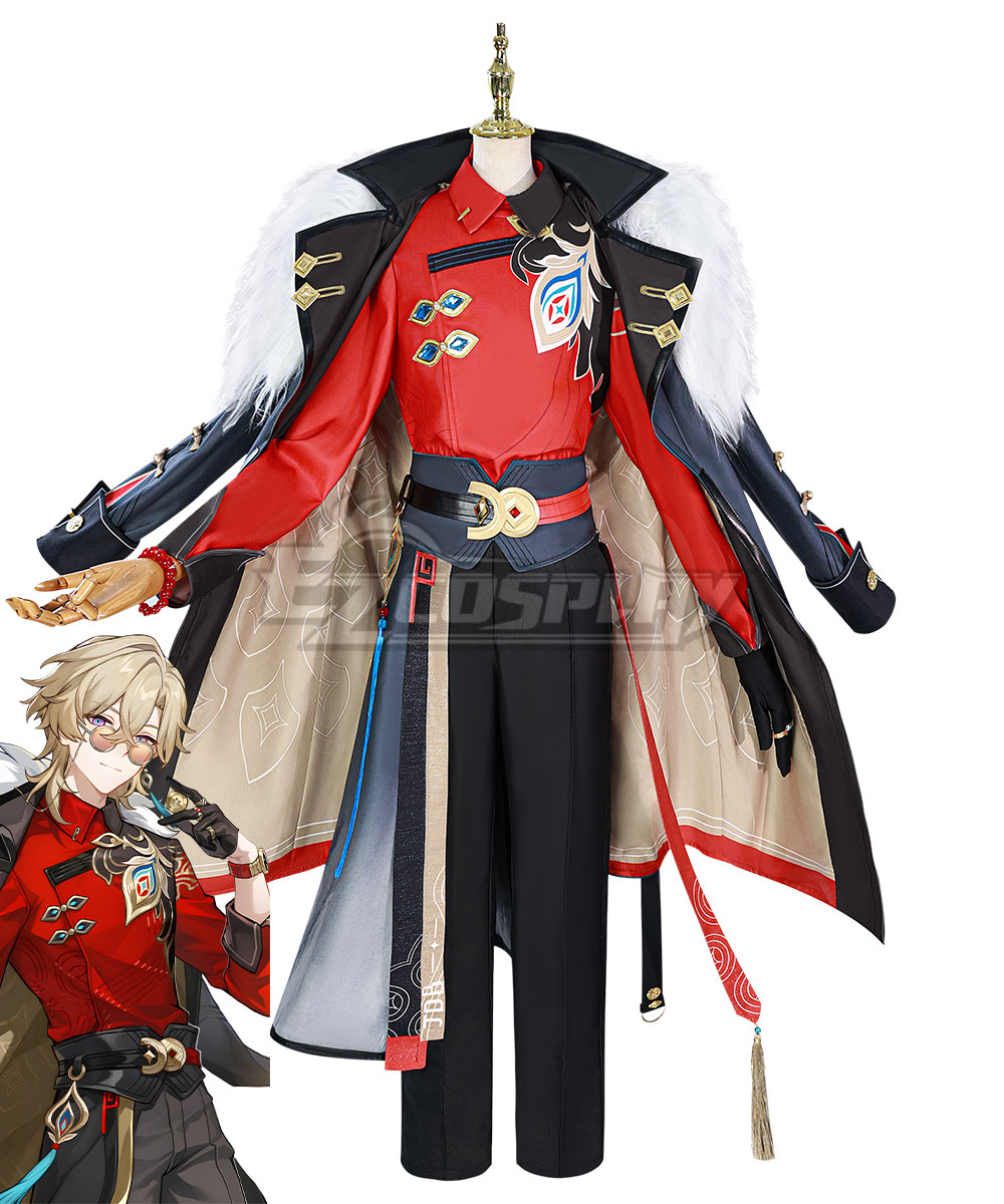 Honkai: Star Rail Aventurine Chinese New Year Cosplay Costume
