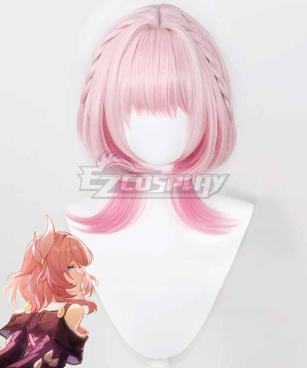 Honkai: Star Rail Cyrene Pink Cosplay Wig