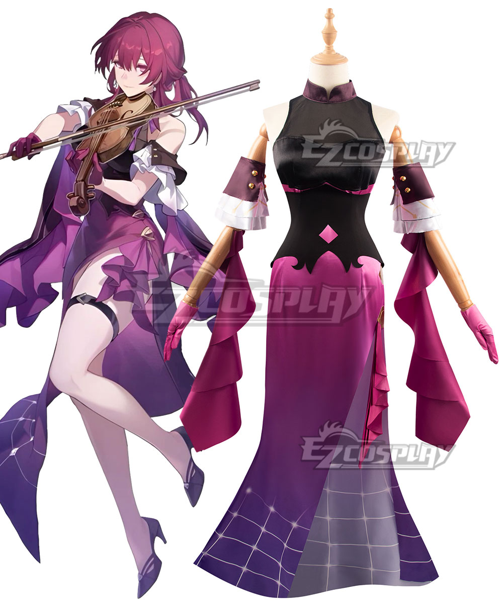 Honkai: Star Rail Kafka Concert Purple Cosplay Costume