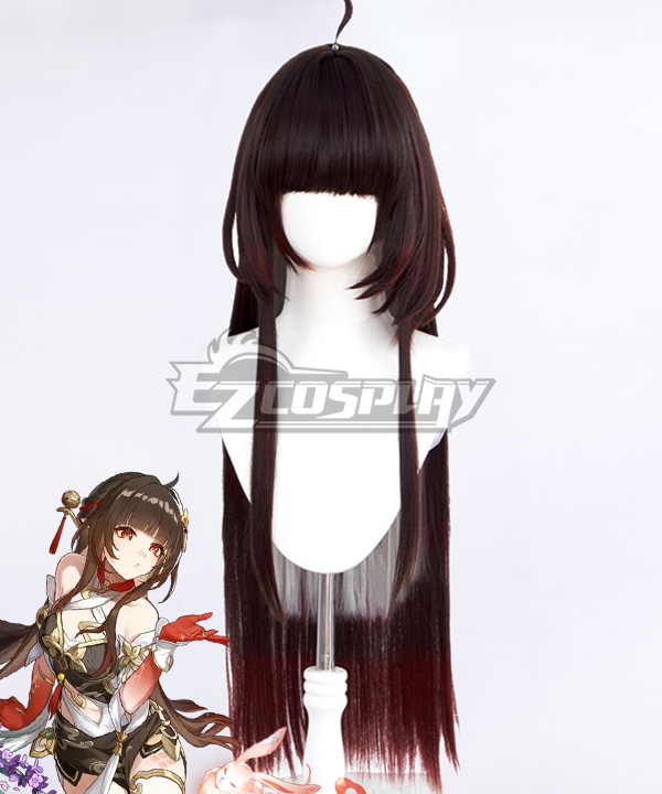 Honkai: Star Rail Lingsha Brown Cosplay Wig