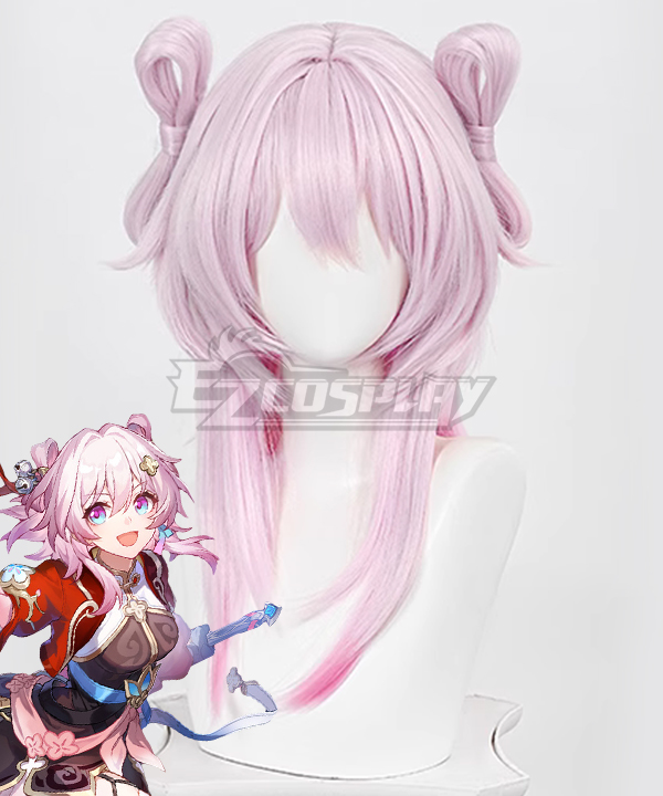 Honkai: Star Rail March 7th Xianzhou Black Cosplay Wig