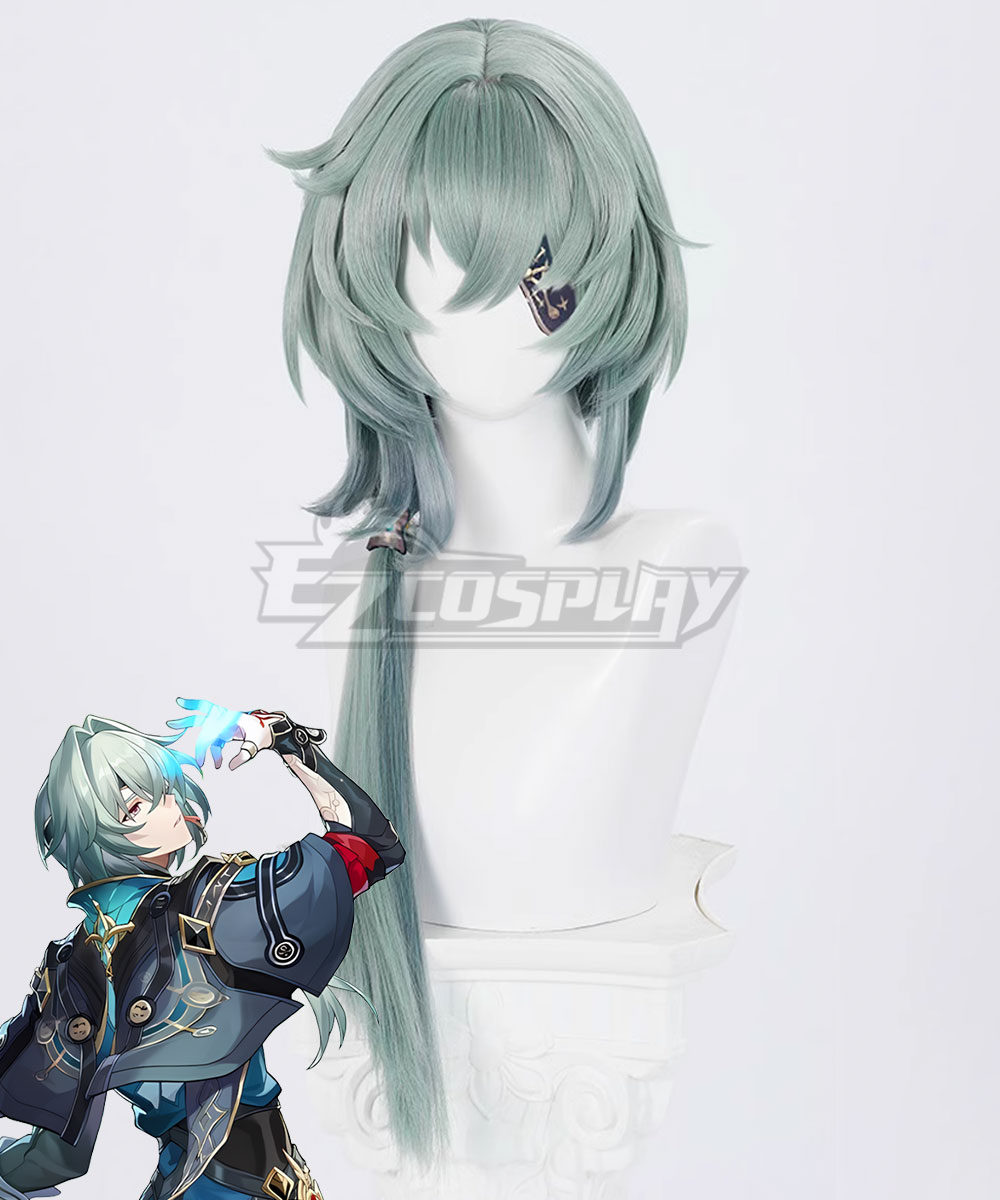 Honkai: Star Rail The Chrysos Heirs Anaxagoras White Cosplay Wig