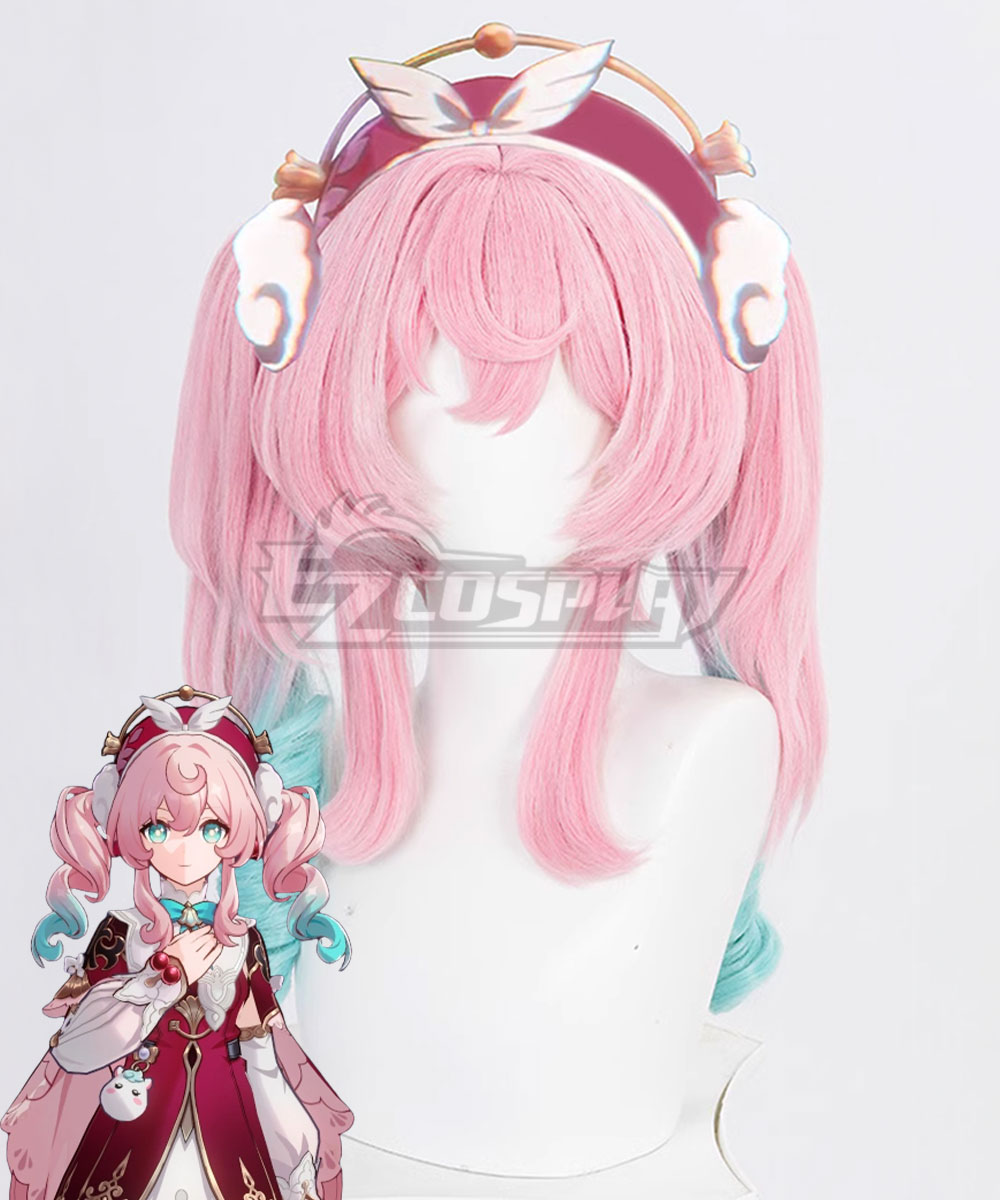Honkai: Star Rail The Chrysos Heirs Hyacine Pink Cosplay Wig