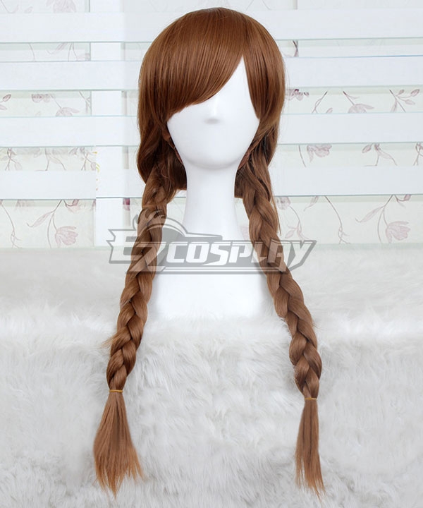 Horror Movie Annabelle: Creation Annabelle Halloween Brown Cosplay Wig