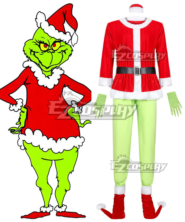 

How the Grinch Stole Christmas Cosplay Costume