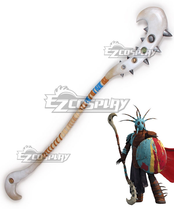 How To Train Your Dragon 2 Valka Spear Cosplay Weapon Prop