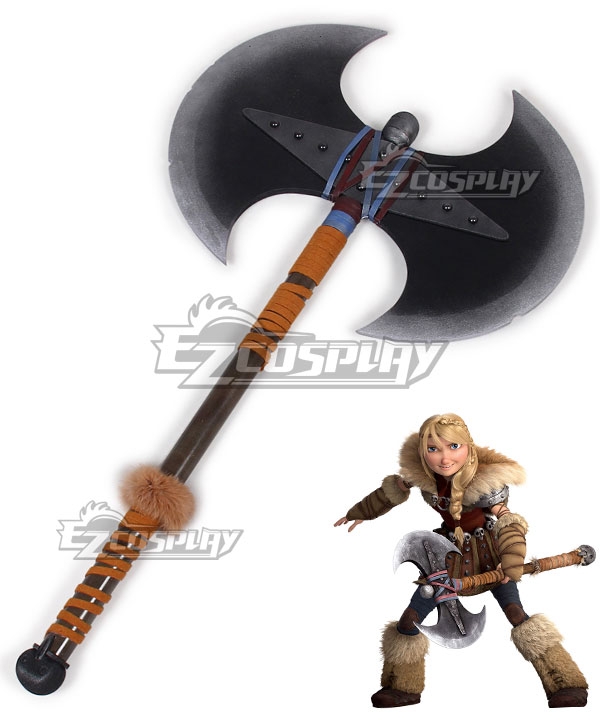 How To Train Your Dragon Astrid Axe Cosplay Weapon Prop