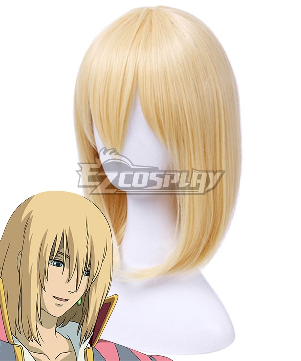 

Howl's Moving Castle Howl Golden Cosplay Wig