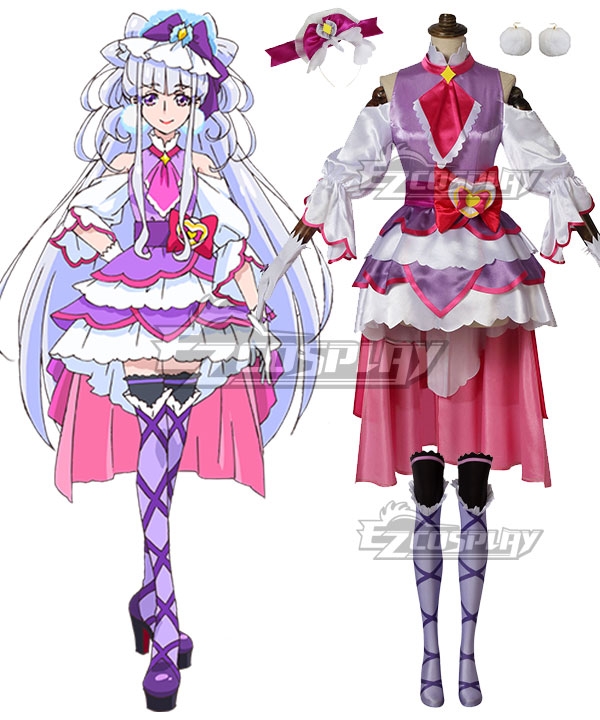

Hugtto! PreCure Ruru Amour Cure Amour Cosplay Costume