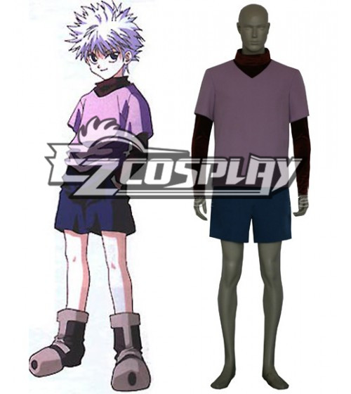 Hunter X Hunter Killua Zaoldyeck Cosplay Costume
