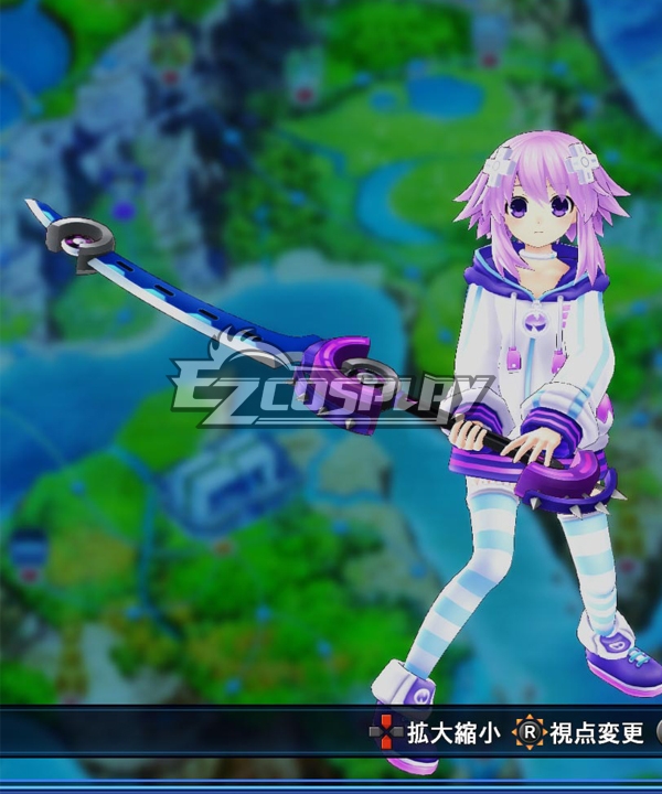 

Hyperdimension Neptunia Neptune Blue Sword Cosplay Weapon Prop