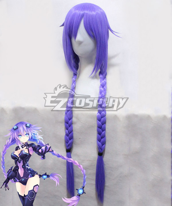 Hyperdimention Neptunia Purple Cosplay Wig