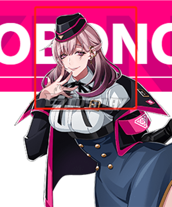 Hypnosis Mic: Division Rap Battle Honobono Keitoin Pink Cosplay Wig