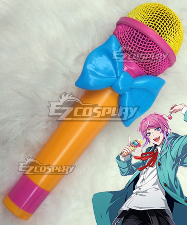 Hypnosis Mic Division Rap Battle Ramuda Amemura Easy R Microphone Cosplay Weapon Prop