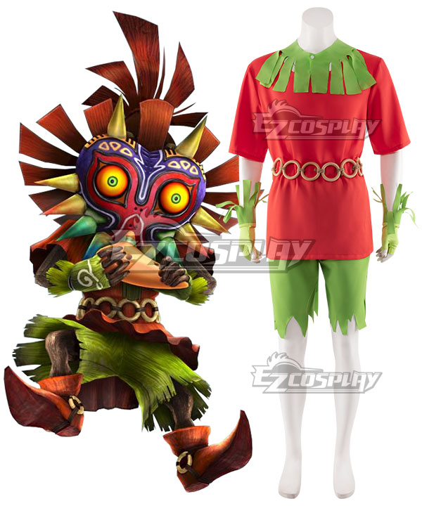 Hyrule Warriors Legends Legend of Zelda Skull Kid Cosplay Costume