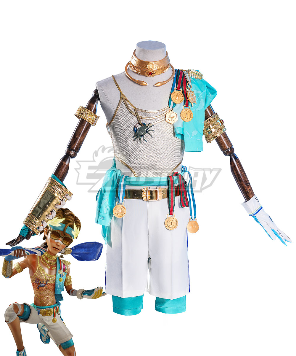 Identity V Batter Ganji Gupta Champion Helmsman Cosplay Costume
