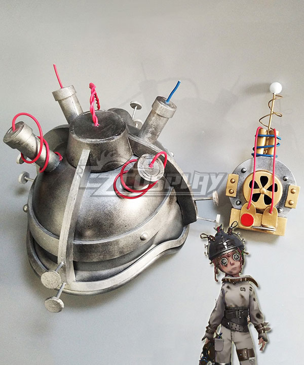 Identity V Mechanic Tracy Reznik Cunning Smile Disease Halloween Hat Controller Cosplay Accessory Prop