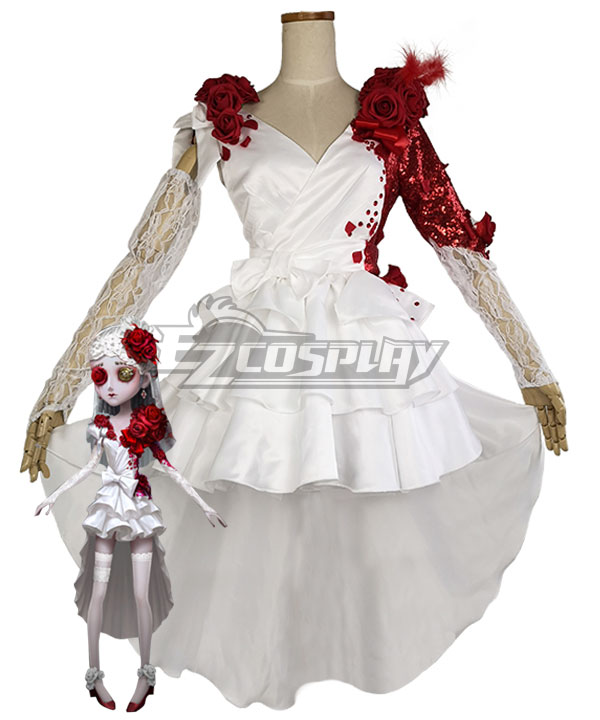 Identity V Perfumer Vera Nair Crimson Bride Halloween Cosplay Costume