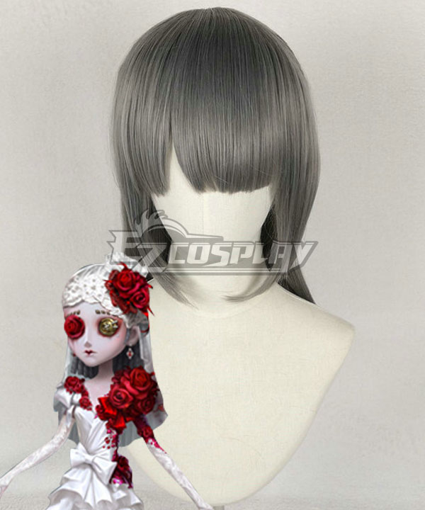 Identity V Perfumer Vera Nair Crimson Bride Halloween Grey Cosplay Wig