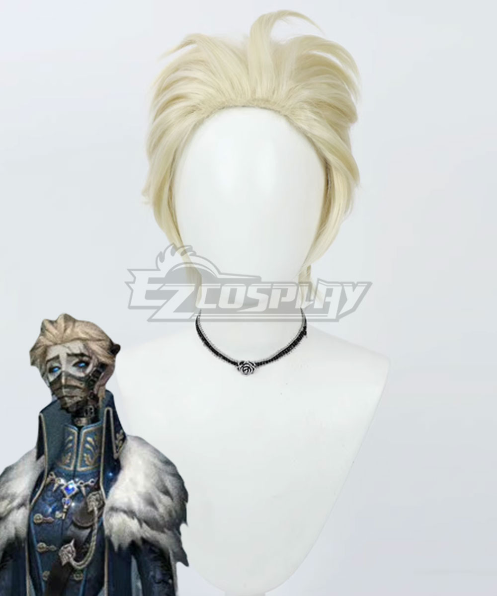 Identity V Warden Golden Cosplay Wig