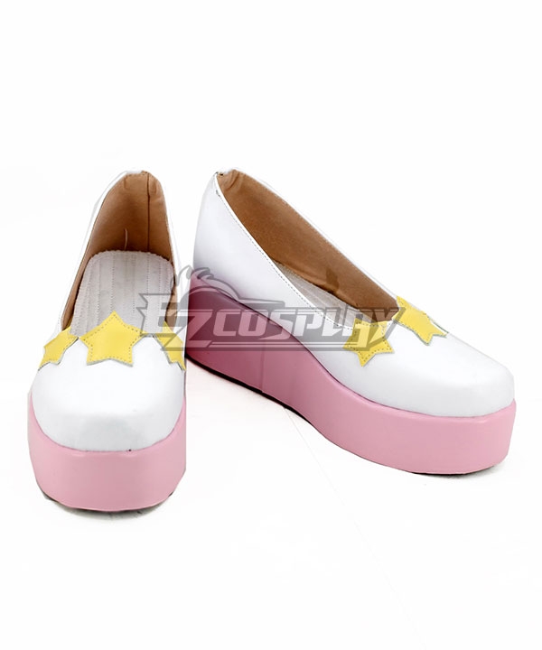Idol time Pripara Yui Yumekawa White Pink Cosplay Shoes