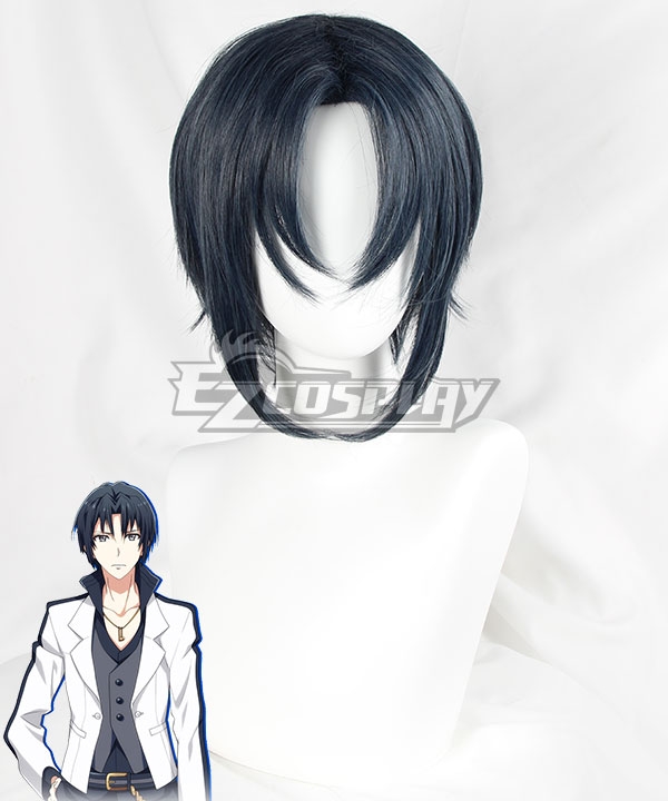 Idolish 7 Iori Izumi Black Blue Cosplay Wig