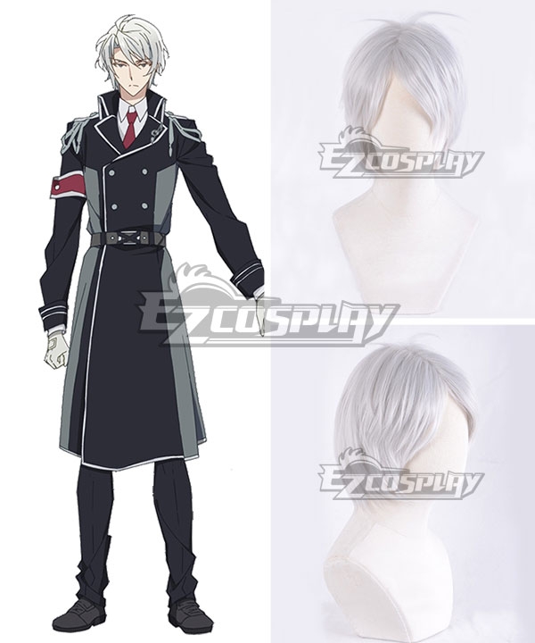 

Idolish 7 Gaku Yaotome Silver White Cosplay Wig