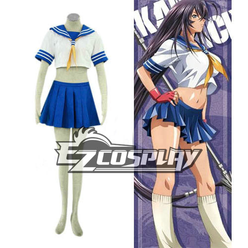 Ikki Tousen Battle Vixens Kanu Unchou Cosplay Costume