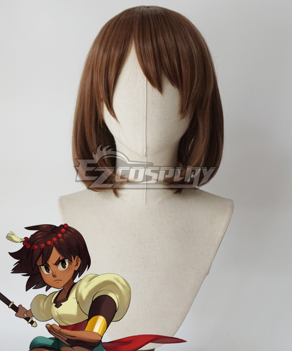 Indivisible Ajna Brown Cosplay Wig