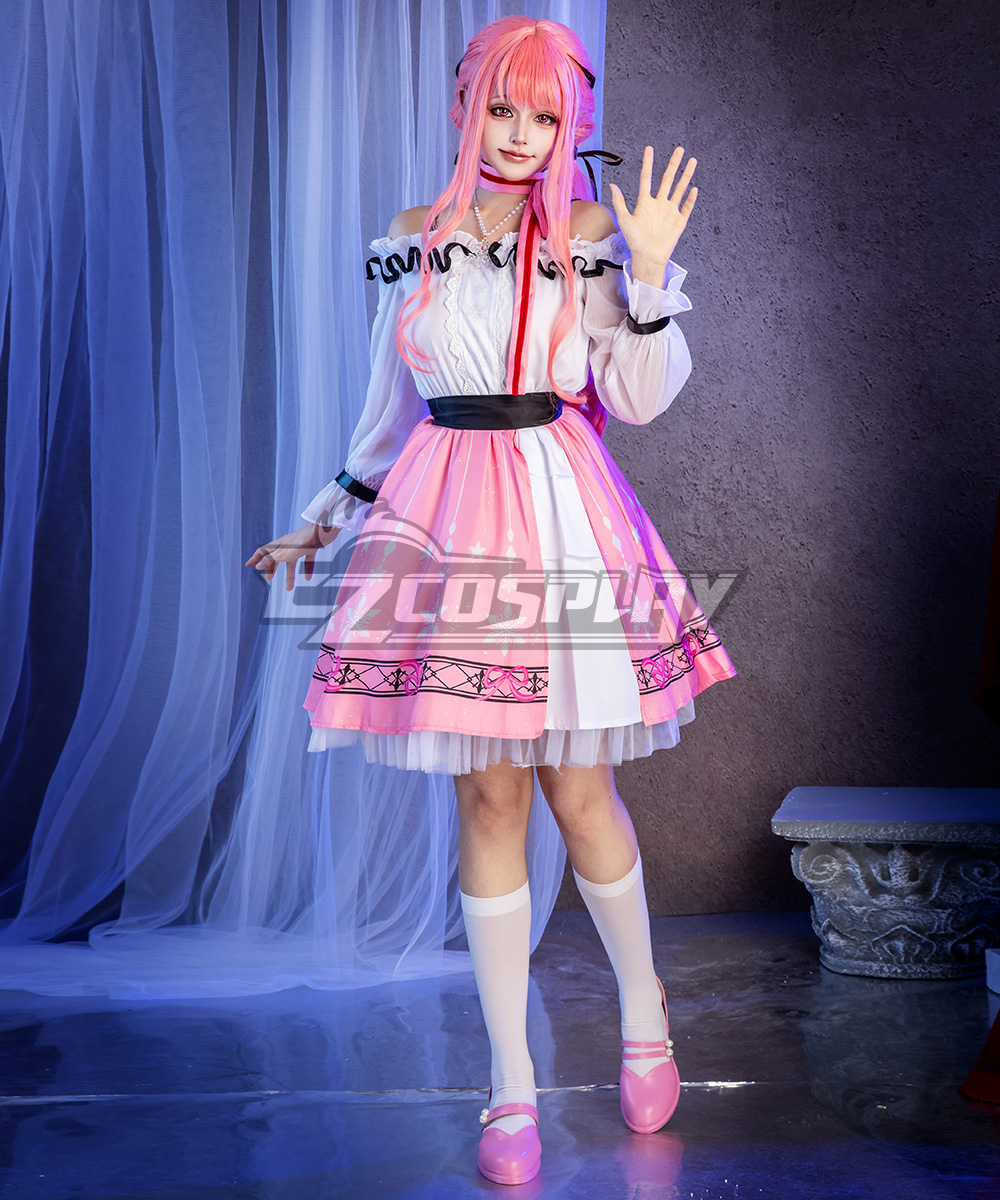 Infinity Nikki Nikki Pink Dress Cosplay Costume