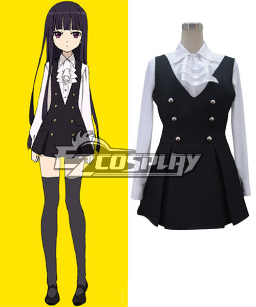 Inu x Boku SS Ririchiyo Shirakiin Uniform Cosplay Costume - A Edition