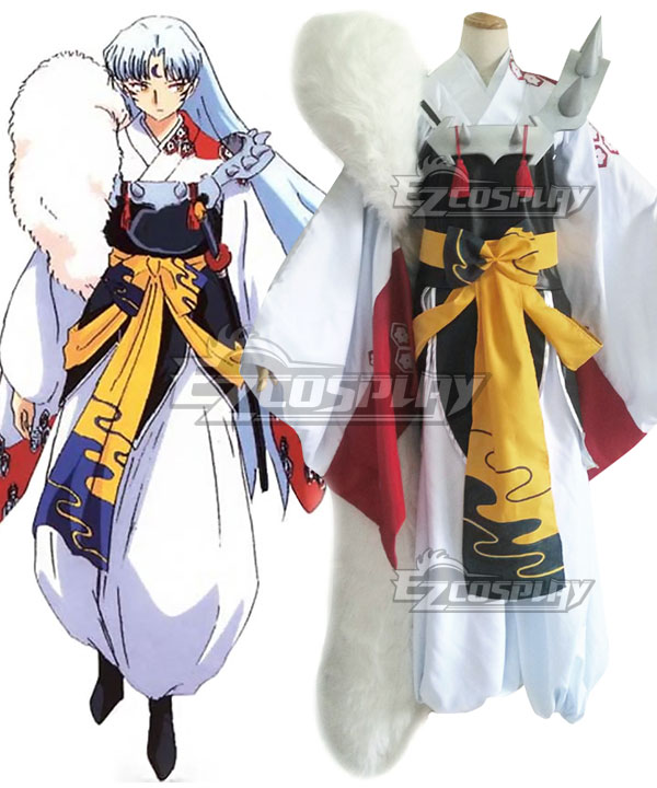 Inuyasha Sesshomaru Cosplay Costume - Premium Edition