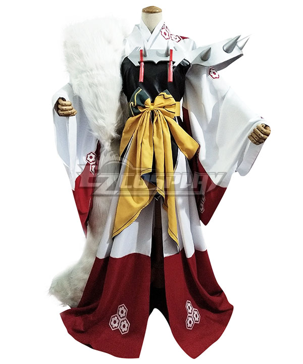 Inuyasha Sesshomaru Female Cosplay Costume